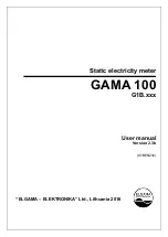 Preview for 1 page of Elgama G1B Series User Manual