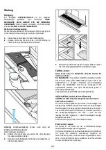 Preview for 26 page of ELICA BOXIN NO DRIP IX/A/120 Instruction On Mounting And Use Manual