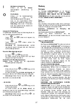 Preview for 27 page of ELICA CONCETTO SPAZIALE Instruction On Mounting And Use Manual