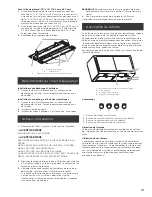 Preview for 21 page of ELICA EAS430SS Use, Care And Installation Manual