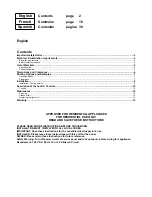 Preview for 2 page of ELICA EEG636SS Use, Care And Installation Manual