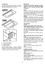 Preview for 17 page of ELICA Elite 14 Lux BL/A/50 Instruction On Mounting And Use Manual