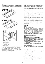 Preview for 20 page of ELICA Elite 14 Lux BL/A/50 Instruction On Mounting And Use Manual