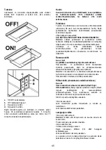 Preview for 45 page of ELICA Elite 14 Lux BL/A/50 Instruction On Mounting And Use Manual