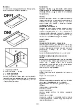 Preview for 63 page of ELICA Elite 14 Lux BL/A/50 Instruction On Mounting And Use Manual