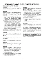 Preview for 3 page of ELICA EMD530S2 Use, Care And Installation Manual