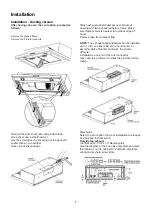 Preview for 8 page of ELICA EMD530S2 Use, Care And Installation Manual