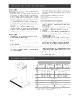 Preview for 27 page of ELICA EMZ630S3 Use, Care And Installation Manual