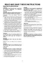 Preview for 3 page of ELICA EOR627SS Use, Care And Installation Manual