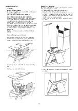 Preview for 10 page of ELICA EPC632SS Use, Care And Installation Manual