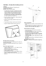 Preview for 12 page of ELICA EPC632SS Use, Care And Installation Manual