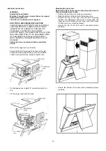 Preview for 14 page of ELICA EPC632SS Use, Care And Installation Manual