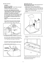 Preview for 14 page of ELICA EPL630SS Use, Care And Installation Manual