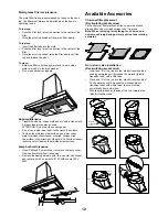 Preview for 12 page of ELICA ETB436SS Use, Care And Installation Manual