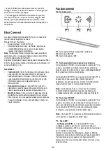 Preview for 23 page of ELICA GETUP BL MAT/A/90 Instruction On Mounting And Use Manual