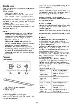 Preview for 84 page of ELICA GETUP BL MAT/A/90 Instruction On Mounting And Use Manual