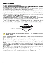 Preview for 8 page of Elicent MRF 100 BA Instruction Manual