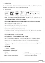 Preview for 3 page of Elicom Electronic S200 User Manual