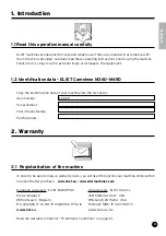 Preview for 3 page of Eliet CAMELEON M360 Manual