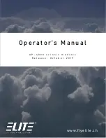 Preview for 1 page of Elite AP-4000 Operator'S Manual