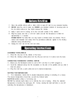 Preview for 5 page of Elite EGL-3450GD Instruction Manual & Recipes