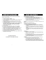 Preview for 2 page of Elite EGR-2010 Instruction Manual