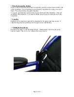 Preview for 8 page of EliteCare ECTR 01 Assembly And Operating Instructions Manual