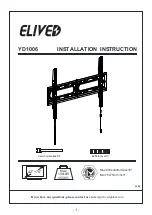 Elived YD1006 Installation Instruction preview