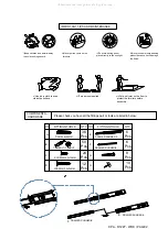 Preview for 2 page of eliving FURNITURE Cuppa Desk Assembly Instruction Manual