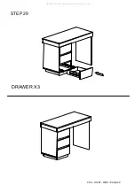 Preview for 20 page of eliving FURNITURE Cuppa Desk Assembly Instruction Manual