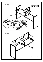 Preview for 8 page of eliving FURNITURE CUPPA HALLWAY TABLE Assembly Instruction Manual