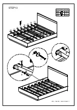 Preview for 11 page of eliving FURNITURE CUPPA KING SINGLE BED Assembly Instruction Manual