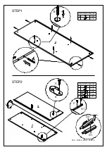 Preview for 4 page of eliving FURNITURE CUPPA Series Assembly Instruction Manual