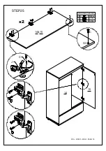 Preview for 18 page of eliving FURNITURE CUPPA Series Assembly Instruction Manual