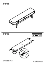 Preview for 11 page of eliving FURNITURE NOBU NB TS1844-OK Assembly Instruction Manual