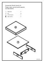 Preview for 5 page of eliving FURNITURE Raku Series Assembly Instructions Manual