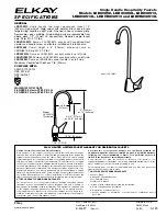 Elkay LKD208513 Specifications preview