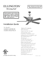 Ellington E-DER54AN5CR Installation Manual preview