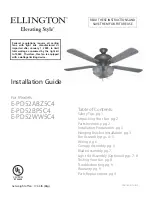 Preview for 1 page of Ellington E-PD52ABZ5C4 Installation Manual