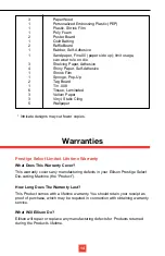 Preview for 14 page of Ellison PRESTIGE SELECT Instruction Booklet