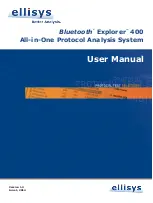 Ellisys Bluetooth Explorer 400 User Manual preview