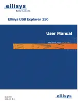 Preview for 1 page of Ellisys USB Explorer 350 User Manual