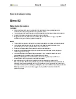 Preview for 21 page of Elma Instruments Elma 92 User Manual