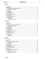 Preview for 2 page of Elma Instruments ElmaFlex 430 Manual