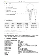 Preview for 10 page of Elma Instruments ElmaFlex 430 Manual