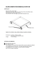 Preview for 1 page of Elmo Annotation Module EVR-100 Setting Up