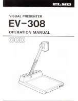 Elmo EV-308 Operation Manual preview