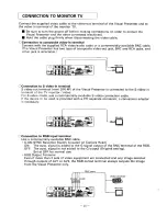 Preview for 11 page of Elmo EV-500AF Operation Manual