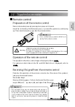 Preview for 19 page of Elmo L-12F Instruction Manual