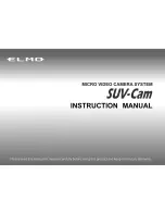 Elmo Micro Video Camera System SUV-CAM Instruction Manual preview